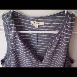 Madewell Blue & White Striped Shirt Bundle (2)